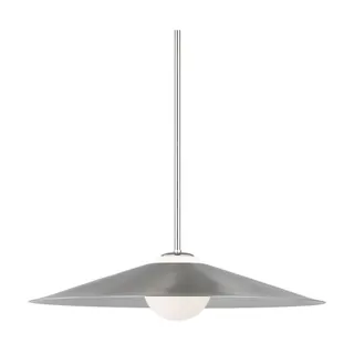 Astra Medium Pendant, Brushed Nickel