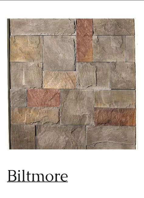 Biltmore stone veneer pattern sample