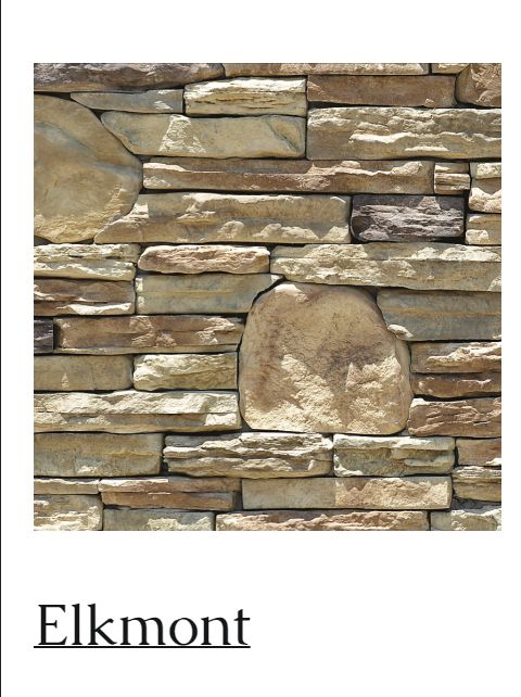 Elkmont stone veneer pattern sample