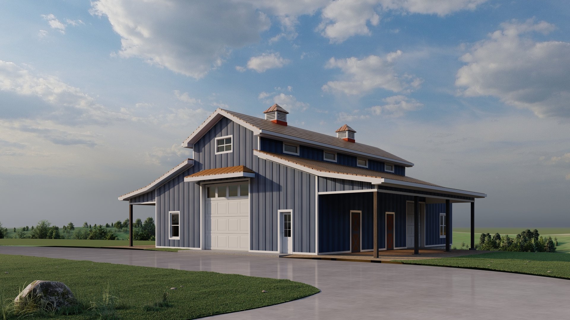 Bibb barndominium